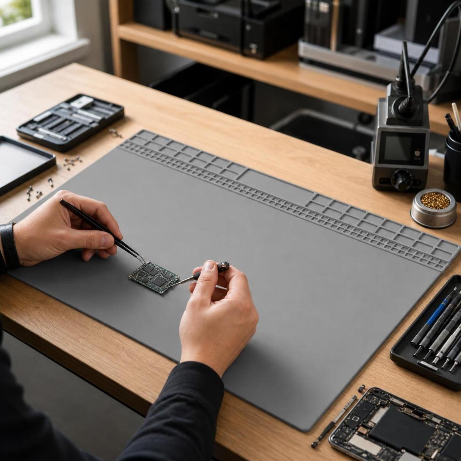 Heat Resistant Silicone Mat fo - Electronics Repair In Usa ulasan dan harga