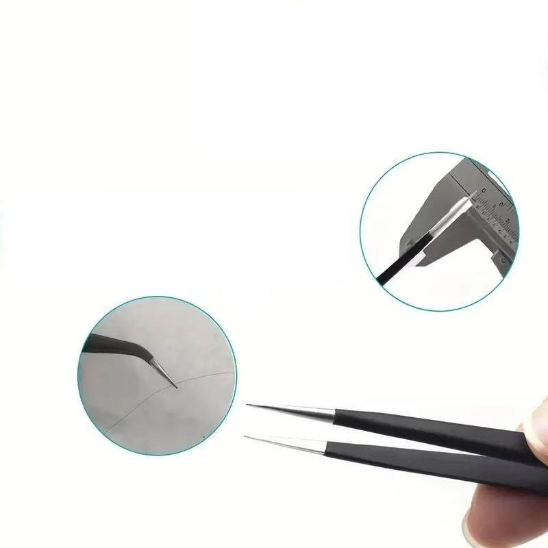NEW 6pcs Precision Long Tweeze - Electronics Repair Tools ulasan dan harga