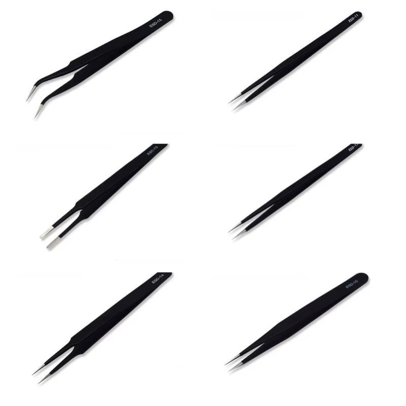 NEW 6pcs Precision Long Tweeze - Electronics Repair Tools ulasan dan harga