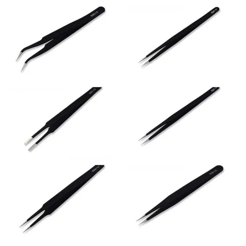 2026 6pcsPrecision Long Tweeze - Electronics Repair Tools ulasan dan harga