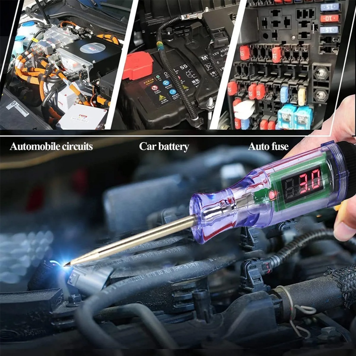 Car Truck Voltage Circuit Test - Electronics Repair Tools ulasan dan harga